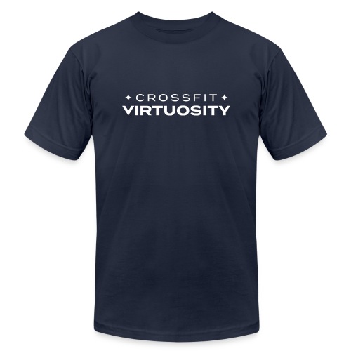 Virtuosity Logo - Unisex Jersey T-Shirt by Bella + Canvas