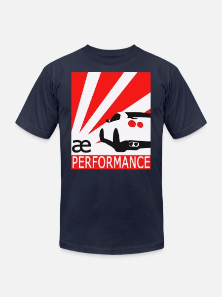 ae performance - Unisex Jersey T-Shirt by Bella + Canvas - navy