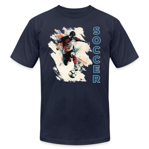 Soccer Power Move - Unisex Jersey T-Shirt by Bella + Canvas
