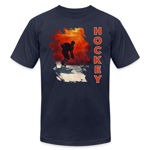 Hockey Vibes - Unisex Jersey T-Shirt by Bella + Canvas