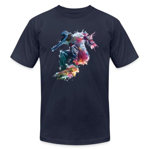 Skateboarding: Ride the Colors - Unisex Jersey T-Shirt by Bella + Canvas