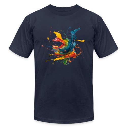 Chromatic Flow - Unisex Jersey T-Shirt by Bella + Canvas