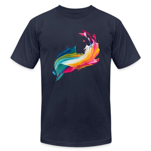 Spectrum Stream - Unisex Jersey T-Shirt by Bella + Canvas