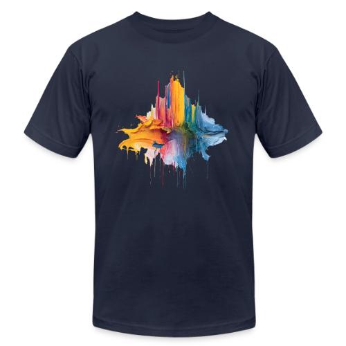Impasto Spectrum - Unisex Jersey T-Shirt by Bella + Canvas