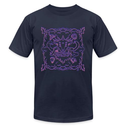 Revelation Lamb Purple - Unisex Jersey T-Shirt by Bella + Canvas