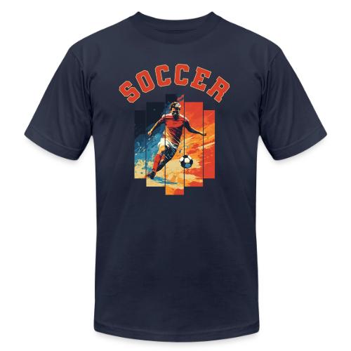 Soccer Spirit - Unisex Jersey T-Shirt by Bella + Canvas