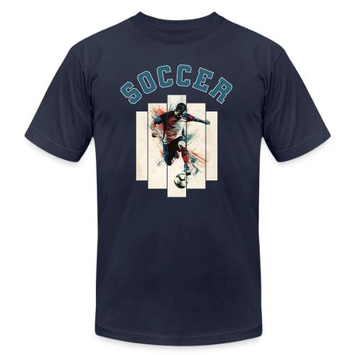 Soccer Vibes - Unisex Jersey T-Shirt by Bella + Canvas