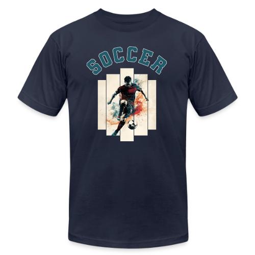 Soccer Mode On - Unisex Jersey T-Shirt by Bella + Canvas