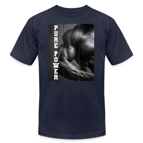 Bodybuilding: Pure Power - Unisex Jersey T-Shirt by Bella + Canvas