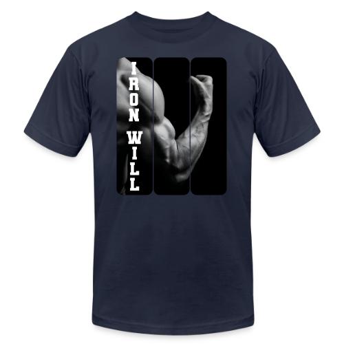 Bodybuilding: Iron Will - Unisex Jersey T-Shirt by Bella + Canvas