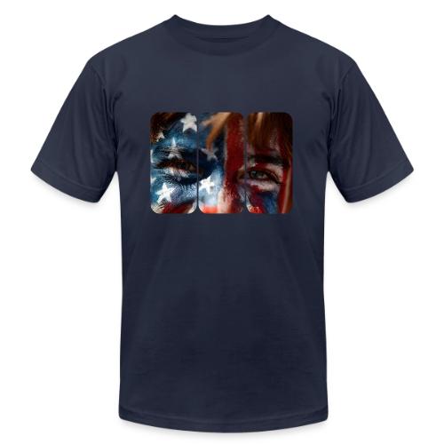 USA: Stars in Their Eyes - Unisex Jersey T-Shirt by Bella + Canvas