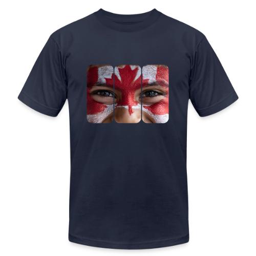 Proudly Canadian - Unisex Jersey T-Shirt by Bella + Canvas