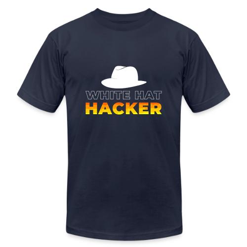 White Hat Hacker - Unisex Jersey T-Shirt by Bella + Canvas