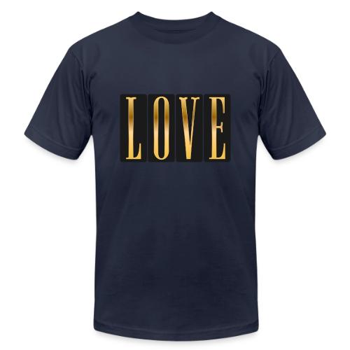 Golden Love - Unisex Jersey T-Shirt by Bella + Canvas