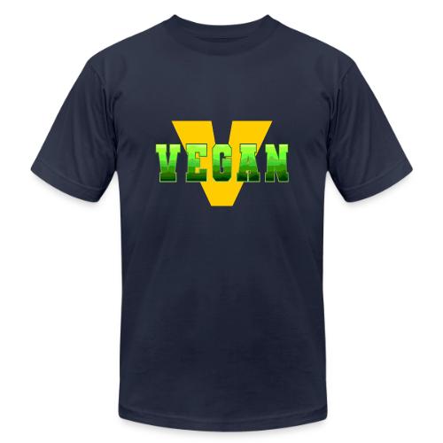 Vegan Energy V - Unisex Jersey T-Shirt by Bella + Canvas