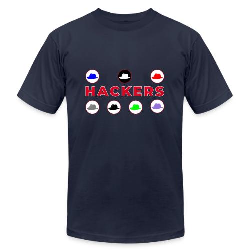 The Spectrum of Hackers - Unisex Jersey T-Shirt by Bella + Canvas