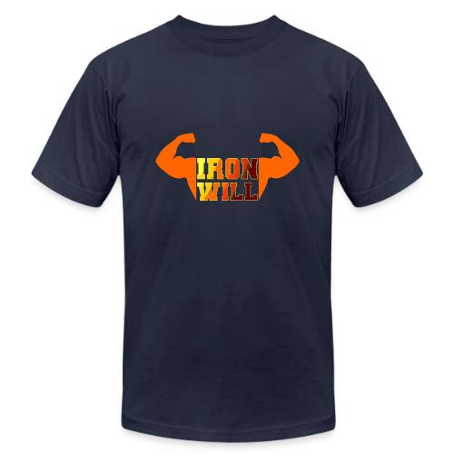 Bodybuilding: Iron Will Power - Unisex Jersey T-Shirt by Bella + Canvas
