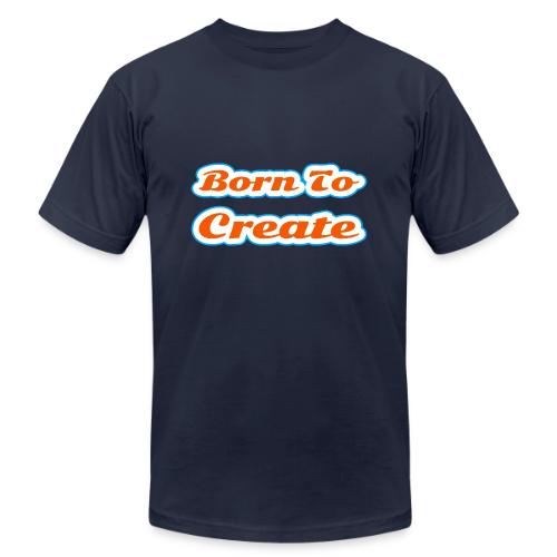Born to Create — Creative Soul Script - Unisex Jersey T-Shirt by Bella + Canvas