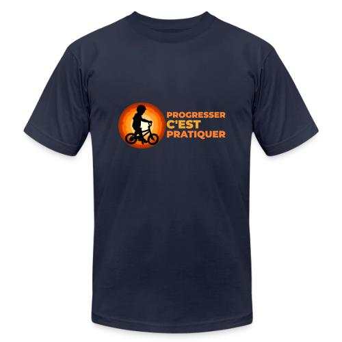 On the Move Towards Progress - Unisex Jersey T-Shirt by Bella + Canvas