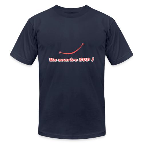 A smile, please! - Unisex Jersey T-Shirt by Bella + Canvas