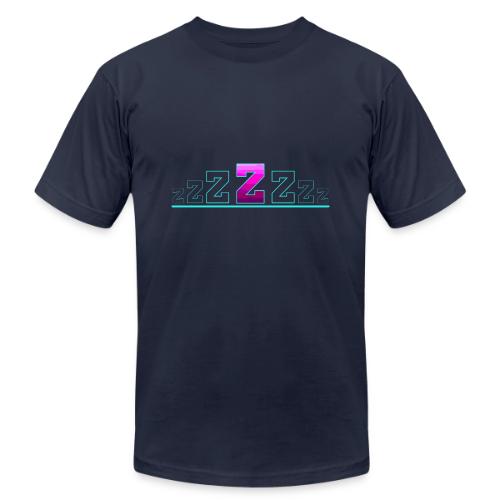 Letter Z – Capital Varsity Alphabet Monogram - Unisex Jersey T-Shirt by Bella + Canvas