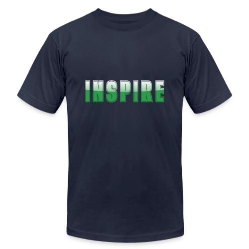 Inspire Word Art Design - Unisex Jersey T-Shirt by Bella + Canvas