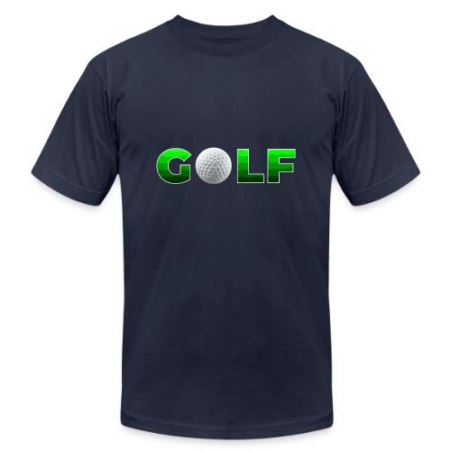 Golf Precision Wordmark - Unisex Jersey T-Shirt by Bella + Canvas