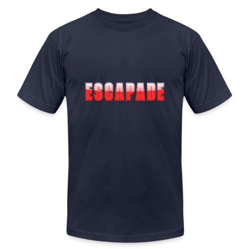 ESCAPADE Bold Typography Graphic Design - Unisex Jersey T-Shirt by Bella + Canvas