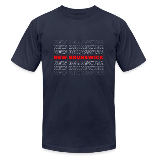 New Brunswick Style - Unisex Jersey T-Shirt by Bella + Canvas