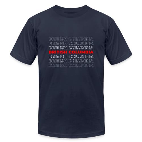 British Columbia Bold - Unisex Jersey T-Shirt by Bella + Canvas