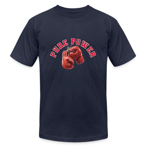 Boxing: Pure Power Punch - Unisex Jersey T-Shirt by Bella + Canvas