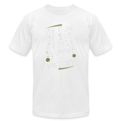 Dink Your Way to Victory! Funny Pickleball Design - Unisex Jersey T-Shirt by Bella + Canvas