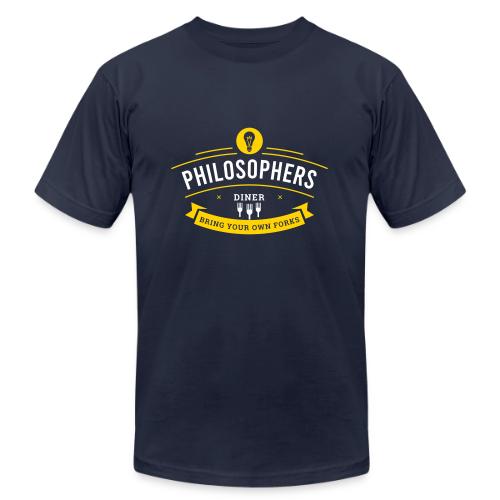 Philosophers Diner - Unisex Jersey T-Shirt by Bella + Canvas