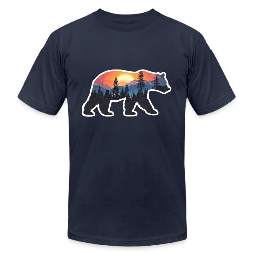 Mountain Spirit Bear - Unisex Jersey T-Shirt by Bella + Canvas