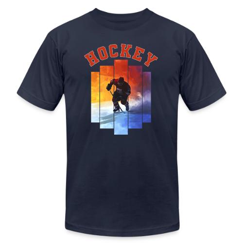 Hockey Rush - Unisex Jersey T-Shirt by Bella + Canvas