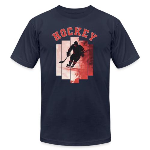 Hockey Spirit - Unisex Jersey T-Shirt by Bella + Canvas