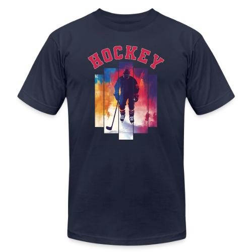 Hockey Zone - Unisex Jersey T-Shirt by Bella + Canvas