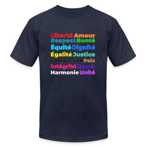 Words of Light - Unisex Jersey T-Shirt by Bella + Canvas