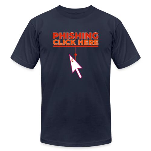 Phishing: Hooked by Deception - Unisex Jersey T-Shirt by Bella + Canvas