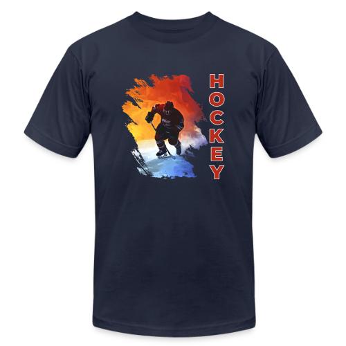 Hockey Energy - Unisex Jersey T-Shirt by Bella + Canvas