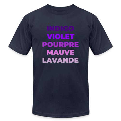 Shades of purple - Unisex Jersey T-Shirt by Bella + Canvas