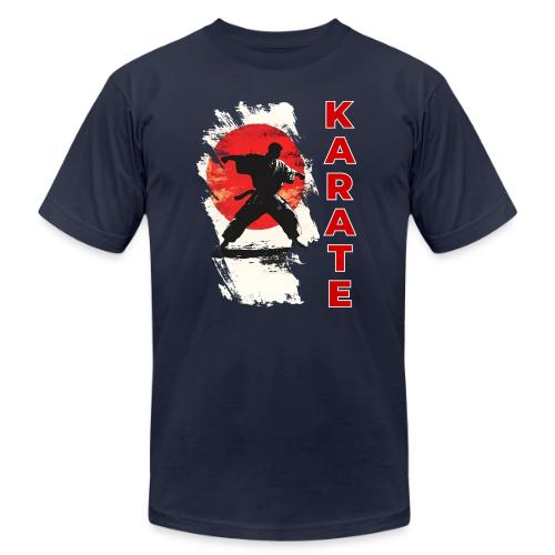 Karate: the spirit of discipline - Unisex Jersey T-Shirt by Bella + Canvas