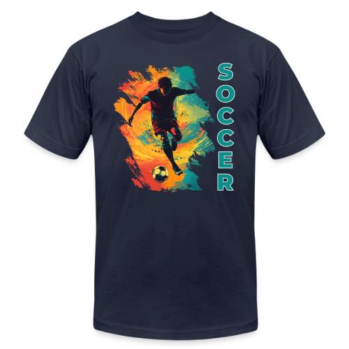 Soccer Hero Mode - Unisex Jersey T-Shirt by Bella + Canvas