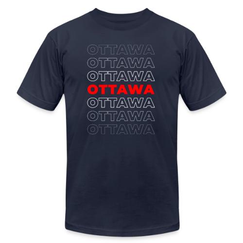Ottawa Centered - Unisex Jersey T-Shirt by Bella + Canvas