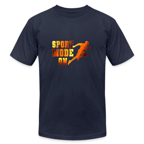 Sport Mode On - Unisex Jersey T-Shirt by Bella + Canvas