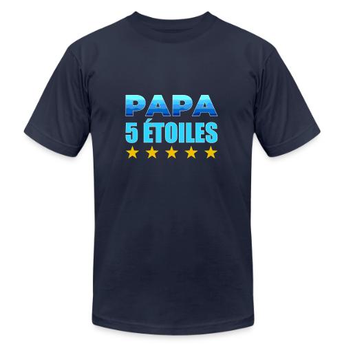 Five-Star Dad - Unisex Jersey T-Shirt by Bella + Canvas