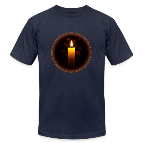 Candle - Unisex Jersey T-Shirt by Bella + Canvas