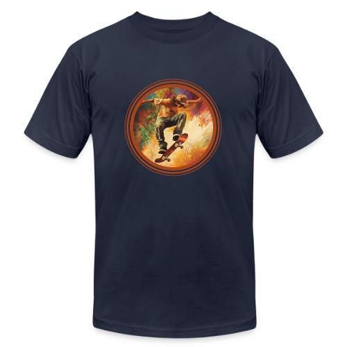 Skateboarding Mode On - Unisex Jersey T-Shirt by Bella + Canvas
