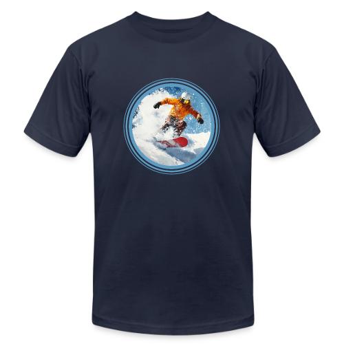 Snowboarding Edge - Unisex Jersey T-Shirt by Bella + Canvas