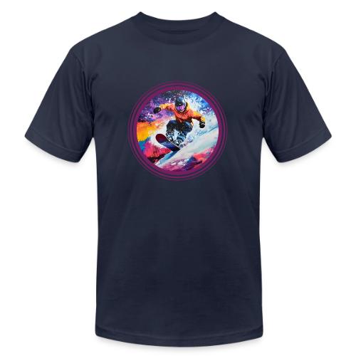 Snowboarding Spirit - Unisex Jersey T-Shirt by Bella + Canvas